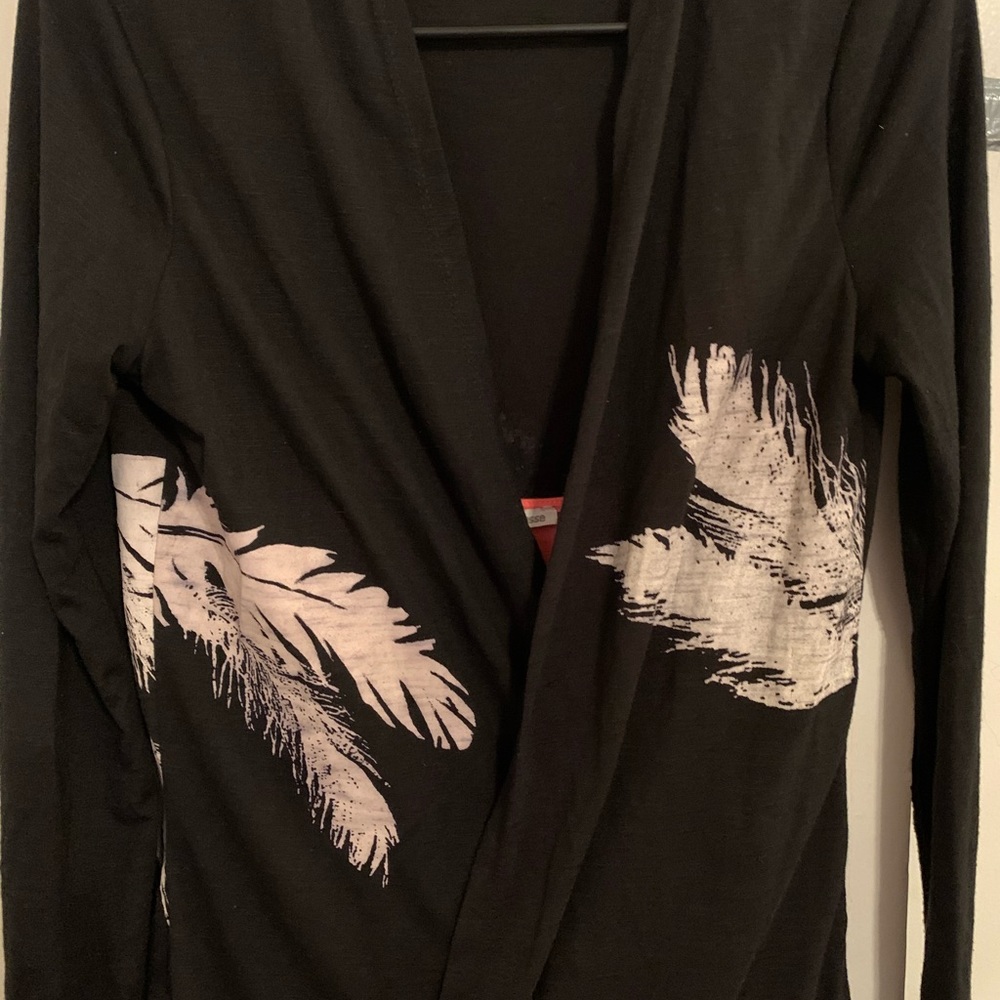 Printed cardigan. M - Picture 2 of 4